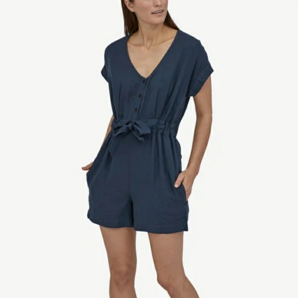 Patagonia Organic Cotton Gauze Romper - Picture 1 of 6